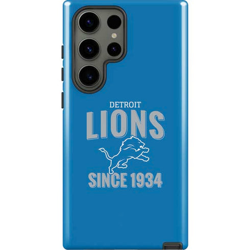 NFL Detroit Lions Helmet Galaxy S23 Ultra Pro Case