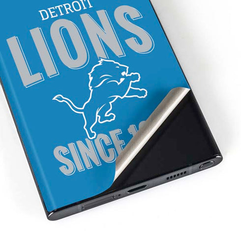 NFL Detroit Lions Helmet Galaxy Skins