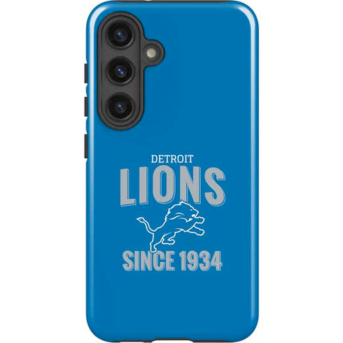 NFL Detroit Lions Helmet Galaxy S25 Plus Impact Case