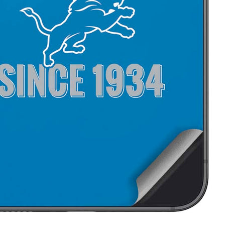 NFL Detroit Lions Helmet Galaxy S25 Plus Skin