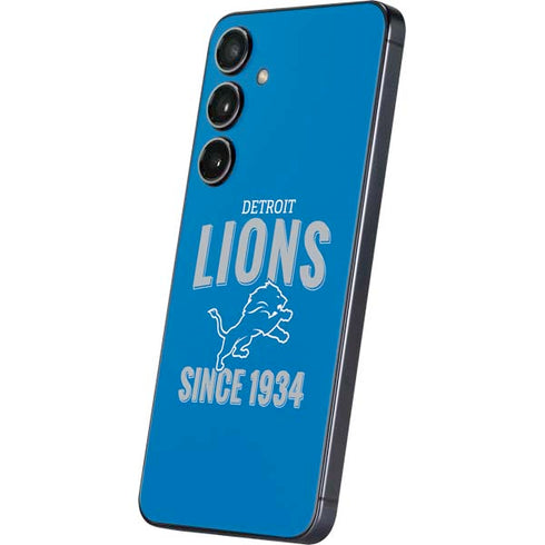NFL Detroit Lions Helmet Galaxy S25 Skin