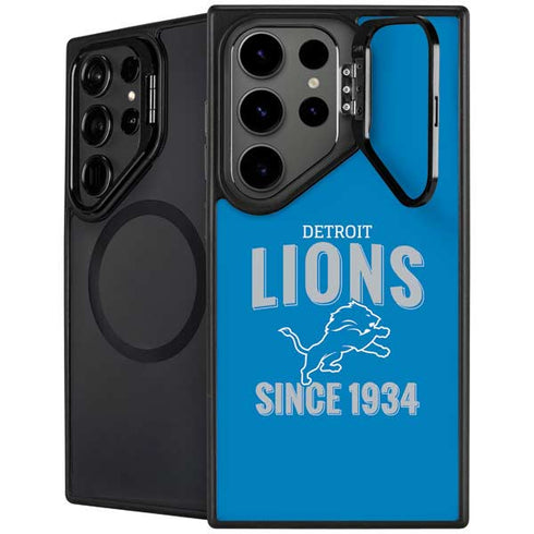 NFL Detroit Lions Helmet Galaxy S25 Ultra Kickstand Case