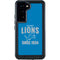 NFL Detroit Lions Helmet Galaxy S24 Waterproof Case