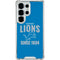 NFL Detroit Lions Helmet Galaxy S25 Ultra Clear Case