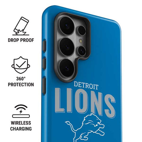 NFL Detroit Lions Helmet Galaxy S26 Ultra Impact Case