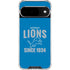 NFL Detroit Lions Helmet Google Pixel 10 Clear Case
