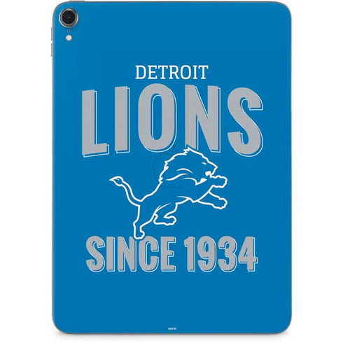 NFL Detroit Lions Helmet Apple iPad Pro Skin