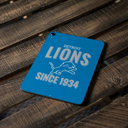 NFL Detroit Lions Helmet Apple iPad Pro Skin