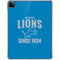 NFL Detroit Lions Helmet iPad Pro 11in (2024) Clear Case