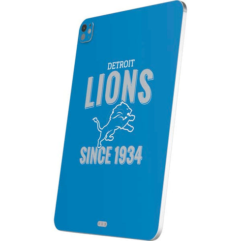 NFL Detroit Lions Helmet iPad Pro 13in M4 (2024) Skin