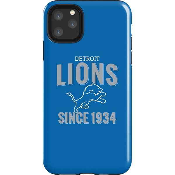 NFL Detroit Lions Helmet iPhone Cases