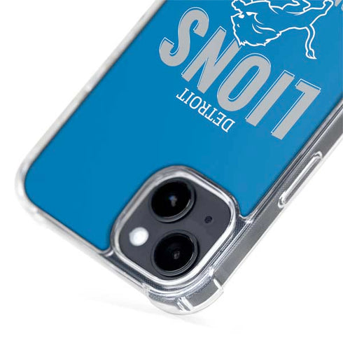 NFL Detroit Lions Helmet iPhone 14 MagSafe Case