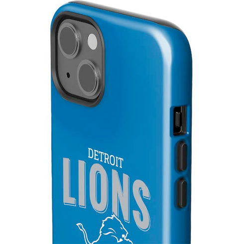NFL Detroit Lions Helmet iPhone 15 Impact Case