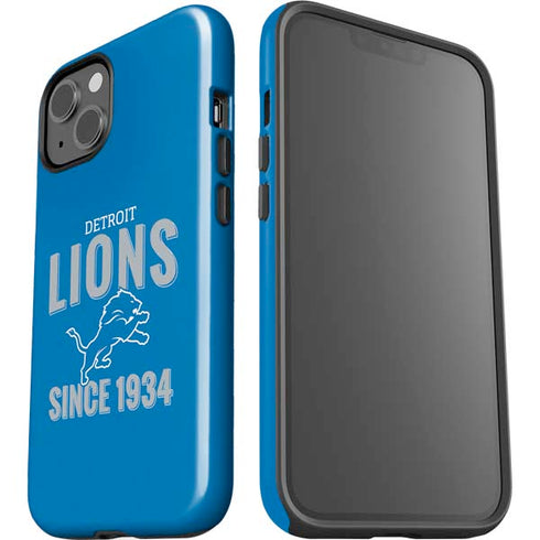 NFL Detroit Lions Helmet iPhone 15 Impact Case