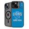 NFL Detroit Lions Helmet iPhone 15 Kickstand Case