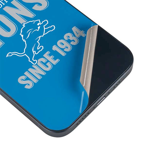 NFL Detroit Lions Helmet iPhone 15 Skin