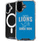 NFL Detroit Lions Helmet iPhone 16 MagSafe Case