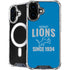 NFL Detroit Lions Helmet iPhone 16 MagSafe Case