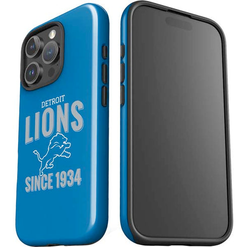 NFL Detroit Lions Helmet iPhone 16 Pro Impact Case