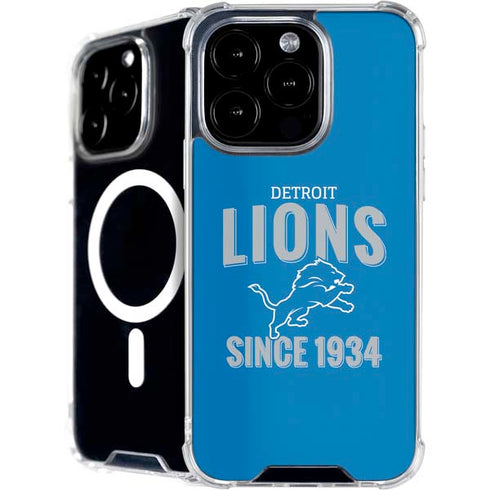 NFL Detroit Lions Helmet iPhone 16 Pro MagSafe Case