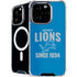 NFL Detroit Lions Helmet iPhone 16 Pro MagSafe Case