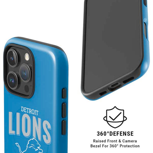 NFL Detroit Lions Helmet iPhone 16 Pro Max Magsafe Impact Case