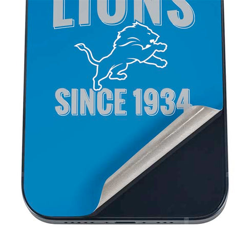 NFL Detroit Lions Helmet iPhone 16 Skin