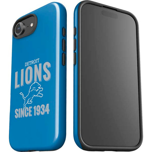 NFL Detroit Lions Helmet iPhone 16e Impact Case
