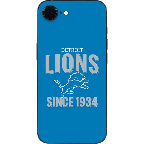 NFL Detroit Lions Helmet iPhone 16e Skin