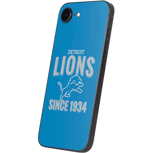 NFL Detroit Lions Helmet iPhone 16e Skin