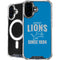 NFL Detroit Lions Helmet iPhone 17 MagSafe Case