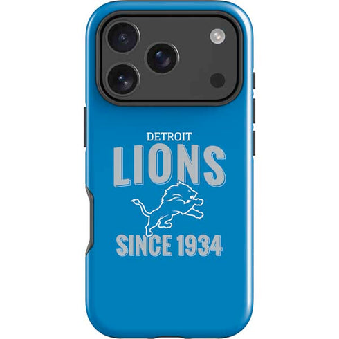 NFL Detroit Lions Helmet iPhone 18 Pro Impact Case