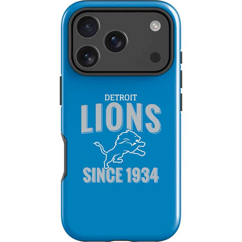 NFL Detroit Lions Helmet iPhone 18 Pro Max Impact Case