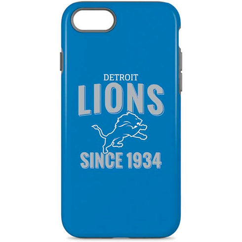 NFL Detroit Lions Helmet iPhone Cases