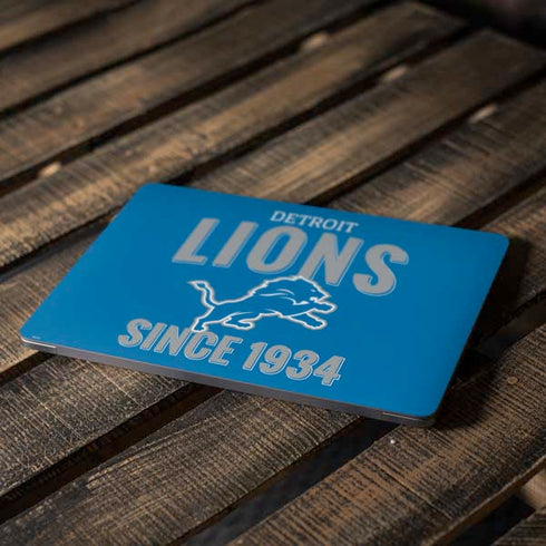 NFL Detroit Lions Helmet Apple MacBook Air Skin