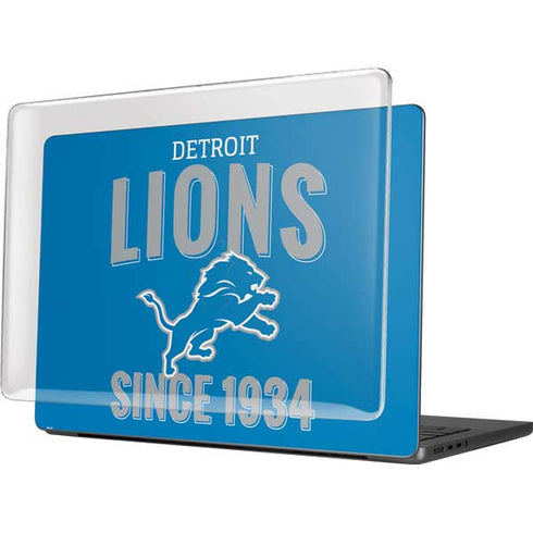 NFL Detroit Lions Helmet MacBook Pro 14in (2021-24) Case plus Skin