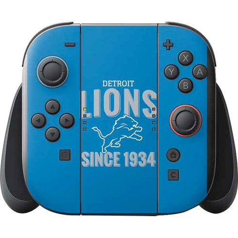 NFL Detroit Lions Helmet Nintendo Switch 2 (2025) with Joy-Con Skin