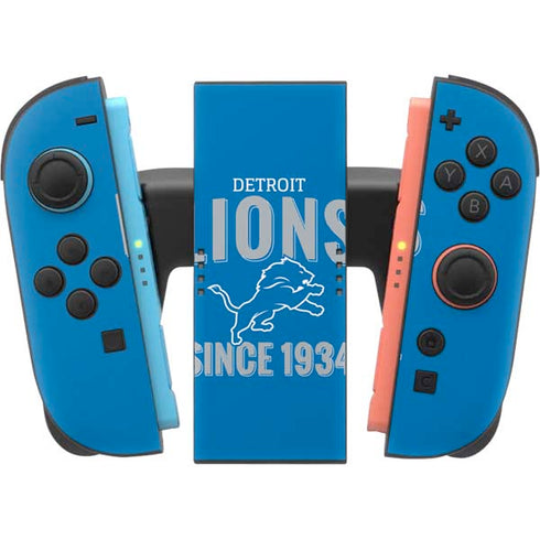 NFL Detroit Lions Helmet Nintendo Switch 2 (2025) Joy-Con Controller Skin