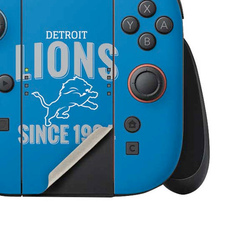 NFL Detroit Lions Helmet Nintendo Switch 2 (2025) Joy-Con Controller Skin