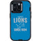 NFL Detroit Lions Helmet Otterbox Defender iPhone Skin