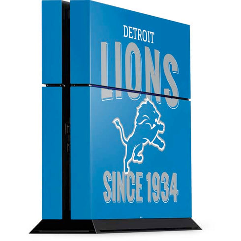 NFL Detroit Lions Helmet PlayStation PS4 Skins