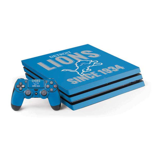 NFL Detroit Lions Helmet PlayStation PS4 Skins