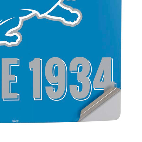 NFL Detroit Lions Helmet PS5 Pro Disk Console Skin