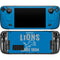 NFL Detroit Lions Helmet Steam Deck Handheld Gaming Computer OLED Skin