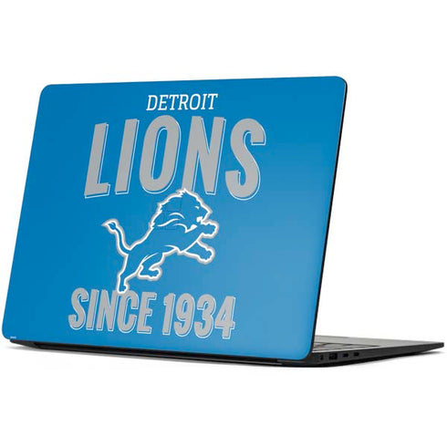 NFL Detroit Lions Helmet Surface Laptop 7 13.8in Skin