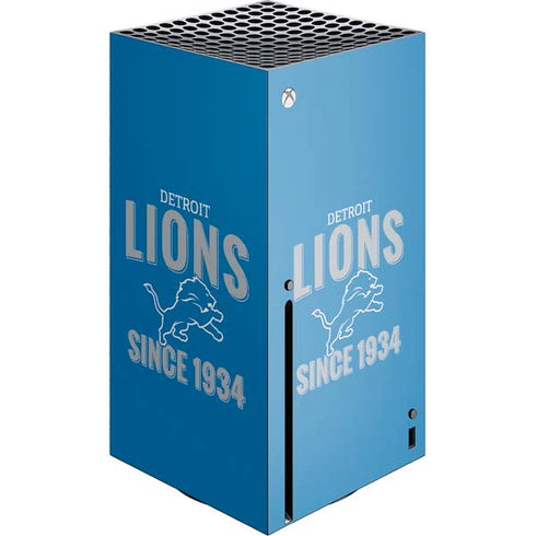 NFL Detroit Lions Helmet Xbox Series X Skins