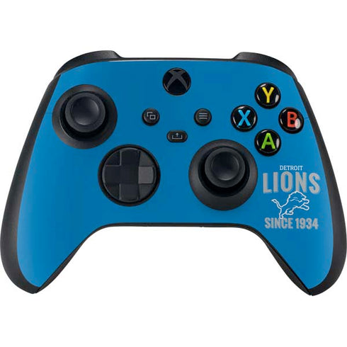 NFL Detroit Lions Helmet Xbox Series X Controller Skin