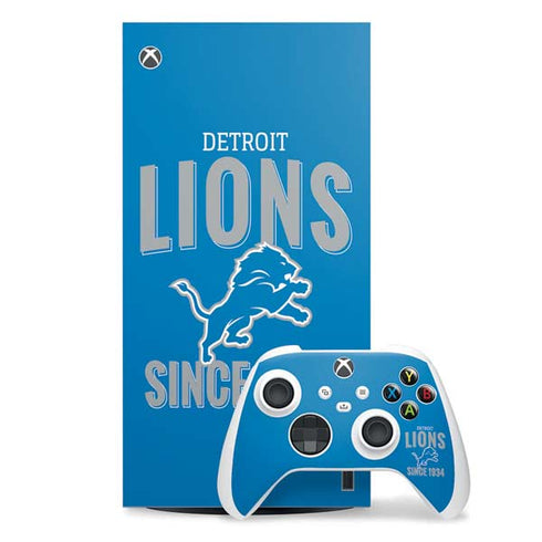 NFL Detroit Lions Helmet Xbox Series X Skins