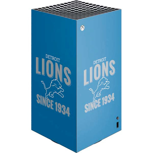 NFL Detroit Lions Helmet Xbox Series X Skins