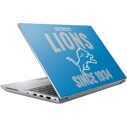 NFL Detroit Lions Helmet HP ZBook Fury 16 G10 Skin
